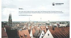 Desktop Screenshot of livecam.nuernberger.de